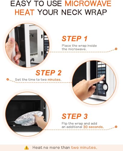 Microwave Heating Pad for Back with Moist Heat, Extra Large Microwavable Heating Wrap for Lumbar, Waist, Stomach, Shoulder, Neck Hot or Cold Pack, Reusable, Portable - style: Back Pad