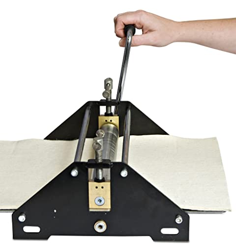 Creative Mark Basic Etching Press - [Print Up to 9" x 15"] - for Engraving, Relief Block Printing, and Lithography Printing. All Steel Construction - Ideal for Metal, Wood, Glass, and Plastic