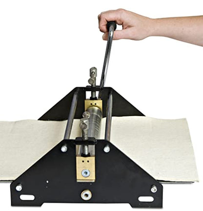 Creative Mark Basic Etching Press - [Print Up to 9" x 15"] - for Engraving, Relief Block Printing, and Lithography Printing. All Steel Construction - Ideal for Metal, Wood, Glass, and Plastic