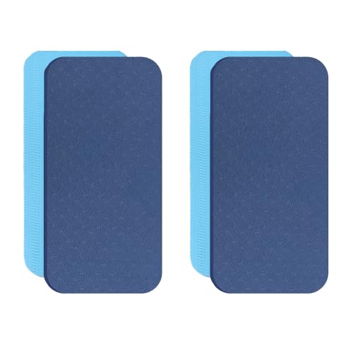 2 Pack Yoga Knee Pads Plank Elbow Pad Plank Board Elbow Cushion Cover Foam 8mm Non-Slip Balance Pad Ab Exercise Wheels Knee Pad for Balance Board Ab Roller Wheel Abdominal Wheel Exercise Workout