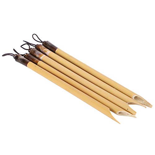 5PCS Bamboo Pens, Comic & Arabic Calligraphy Dip Pens (Bamboo Tip Set) - size: Bamboo Tip Set