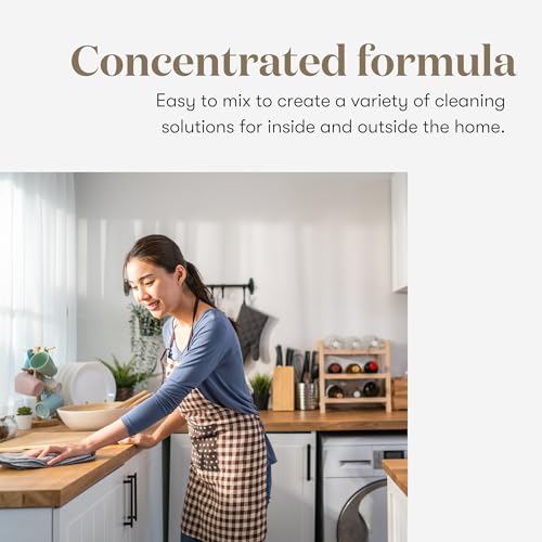 Young Living Thieves Household Cleaner Refill - 64 fl oz - All-Surface Home Cleaner - Plant-Based - Pet-Safe Formula - Water and Essential Oil Infused - size: 64 Fl Oz (Pack of 1)