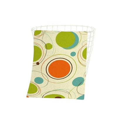 Retro Abstract Lines Bath Towel 15X30 Inch Washcloths Orange Green Blue Colors Face/Body/Hair/Hand Towel for Spa Gym Yoga Swim Bathroom Kitchen Hotel - color: Retro Abstract Lines