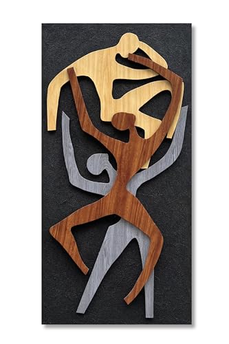 NANKAI Art Hand-Painted Black Texture Art Modern Handmade Abstract Wall Decoration Paintings Suitable for Wall Decoration in Living Rooms, Offices and corridors. 48x24 inches - color: Nkhb379