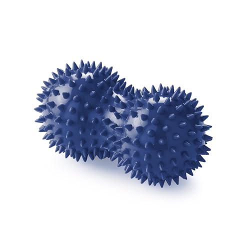 OPTP Franklin Method Fascia 마사지기 땅콩 - 마사지 도구, 블루, 14cm x 7.6cm(14 x 3인치)