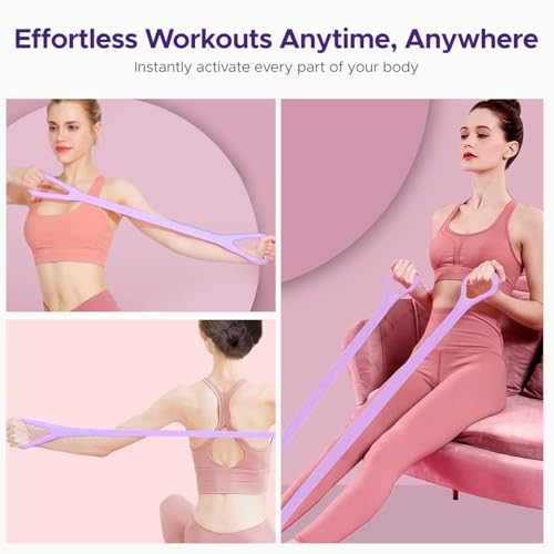 Pilates Ring Kit for Women, Pilates Equipment Accessories, Home Workout Set with Magic Circle, Mini Exercise Ball, Ankle Resistance Bands & Yoga Socks, for Fitness, Toning & Better Me Gifts - size: 10 Count(Pack of 1)