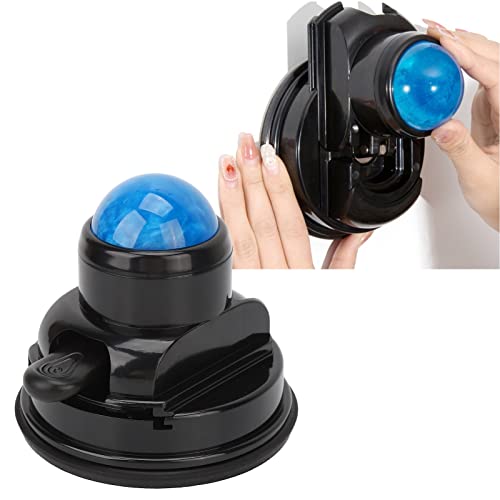Dioche Wall Mounted Massage Ball Roller with Suction Cup, 360° Rotating Manual Muscle Massage Ball for Back, Neck, Shoulder & Full Body Relaxation and Muscle Relief