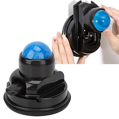 Dioche Wall Mounted Massage Ball Roller with Suction Cup, 360° Rotating Manual Muscle Massage Ball for Back, Neck, Shoulder & Full Body Relaxation and Muscle Relief