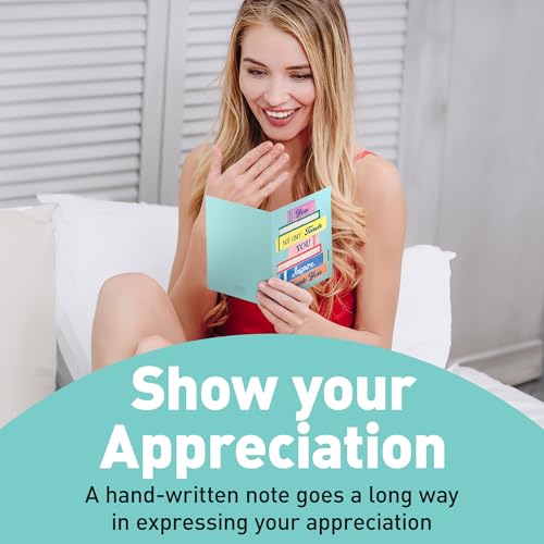 Sweetzer & Orange Teacher Thank You Cards – Set Of 24 4x5.5” Cards With Envelopes & Storage Box – 6 Classroom Designs With 3 Inside Messages For Teacher Appreciation - color: Schoolhouse Classics
