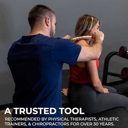 The Original Massage Stick - Self Myofasical Release Muscle Roller Stick - 14" Little Stick - color: Little Stick (Green)