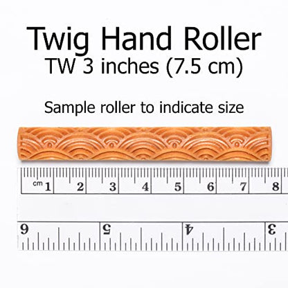 MKM Pottery Tools Wood Twig Rollers for Clay (Tw-33 Winter Woods) - color: Tw-33 Winter Woods