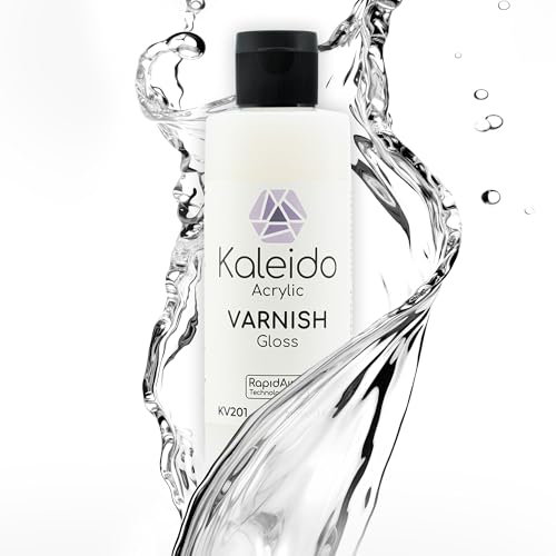 Kaleido Colorworks KV201 Gloss Clear Coat Set 210 ML - color: KV201 Gloss Clear Coat