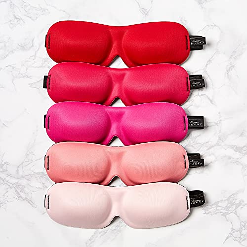 Bucky 40 Blinks No Pressure Eye Mask for Travel & Sleep - color: Magenta