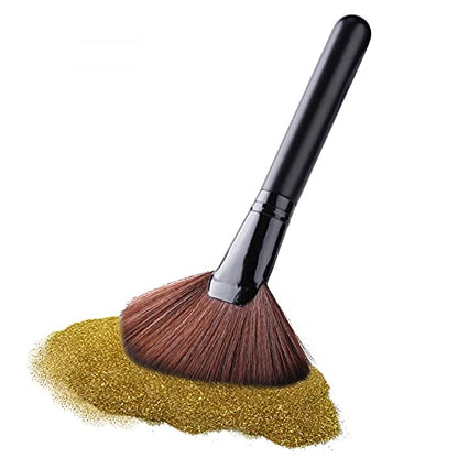 Paint Brush Set Artist Fan Painting Brushes Wood Long Hands for Oil Acrylic Watercolor Ink Gouache Oil Painting, Canvas, Ceramics, Face Body Art and Crafts, Adults Painting Supplies