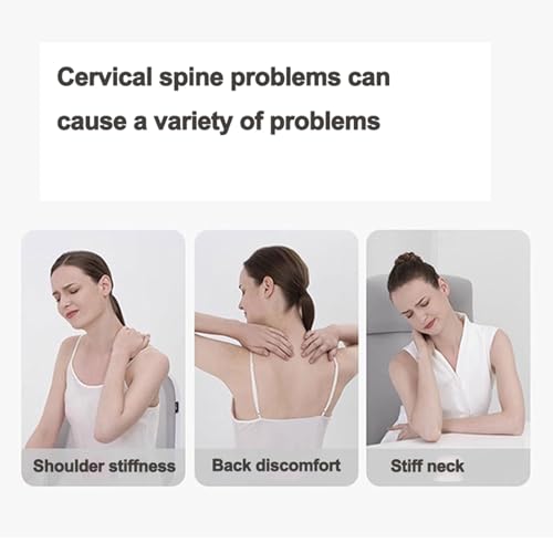 Neck & Cervical Pillows Buckwheat Pillow ，Neck Support Pillow Cervical Neck Roll Bolster Pillow，Neck Pain Relief for Back and Side Sleepers Round Pillows (Yellow) - color: Yellow