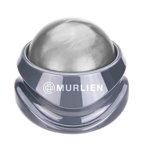 Massage Roller Ball, Tight and Sore Muscles Relief, Manual Massager, Alleviating Shoulder, Arms, Back, Legs, Calves or Muscle Tension - Gray | Alleviating Shoulder, Arms, Back, Legs, Calves or Muscle Tension - Gray - color: Gray