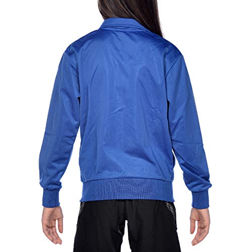 ARENA Kids Teamline Knitted Poly Jacket Full Zipper Collared Side Pockets Track Suit Quick Drying Lightweight Performance Swimming Training Pool Soccer Apparel Sports Clubs, Royal Blue, XX-Large