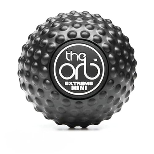 Pro-Tec Athletics Orb Massage Balls, Vary in Size and Color, Deep Tissue Massage, Muscle Relief, Promotes Flexibility, Hamstring, Quadriceps, Calf, Multi-Directional Massage Ball, Working Out - color: Extreme Mini 3" Black