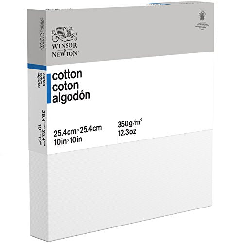 Winsor & Newton Classic Cotton Canvas, 10" x 10" Deep Edge - size: 10" x 10", style: Cotton Deep Edge