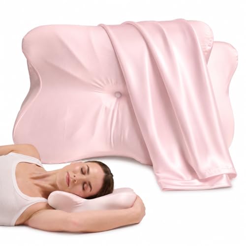 Derila Ergo Premium Blend Pillowcase with Modal & Silk Pillow Case - size: Beauty Pillowcase - 21.25 x 14.17 x 4.72 in