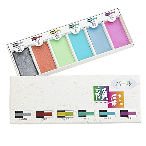 Sumiundo 15502 Face Paint, Pearl, Set of 6 Colors - color: Set of 6 pearls