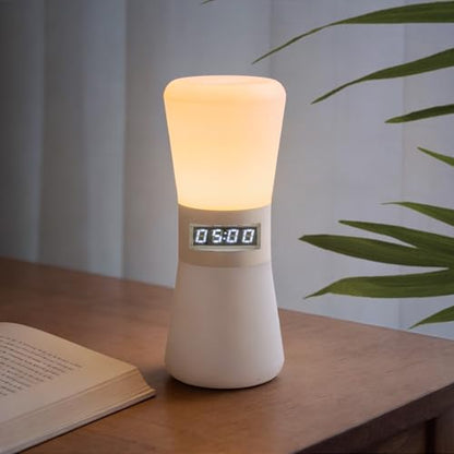 Rechargeable Digital Hourglass, LED Visual Timers, 1-99 Mins - color: Warm White