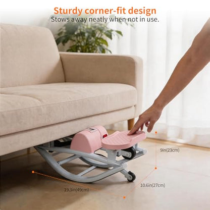 Rock Stepper for Exercise at Home, Low Impact Balance Board Side Stepper