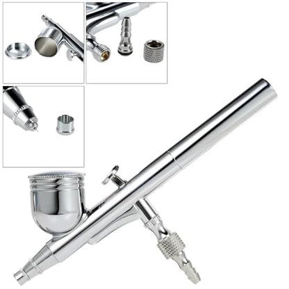 0.3mm Gravity Feed Dual-Action Airbrush Paint Spray Gun Kit Set