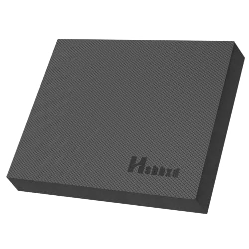 Professional Balance Pad for Physical Therapy and Stability Training - color: Black, size: 15.7*13.0*2in