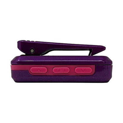 Gymboss Plus Interval Timer and Stopwatch (Violet/Pink) - color: Violet / Pink