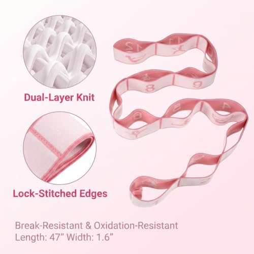 12 Loops Stretch Band, Resistance Bands Yoga Stretching Strap