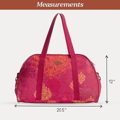 Maison d' Hermine Yoga Mat Duffle Bag Gym Tote Yoga Mat Carry Bag - color: Versailles, style: Yoga Mat Duffle Bag