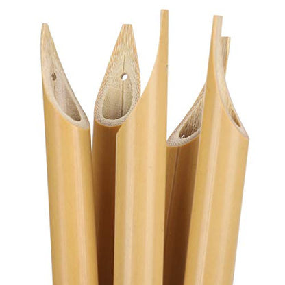 AYNEFY Comic Dip Pen Set, 5Pcs Wooden Handle Calligraphy Dip Pen Set with 5 Nibs Artist Cartoon Pen Set Cartoon Painting Tool Manga Dip Pen Signature Pen (Bamboo Tip Set) - size: Natural Bamboo Tip Set