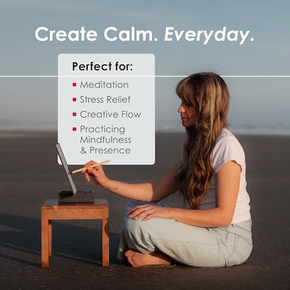 Buddha Board – The Original Water Painting Board for Mindfulness & Creativity – Unique Gift for Artists, Adults & Kids – Mess-Free Zen Art Supplies