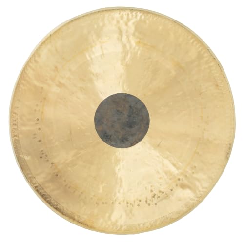 Unlimited Chocolate Drop Gongs - Includes Gong, Mallet & Rope/Bronze Chinese Gong/Bright Tones/For Sound Healing, Meditation & Yoga/Small & Large Available - size: 16"