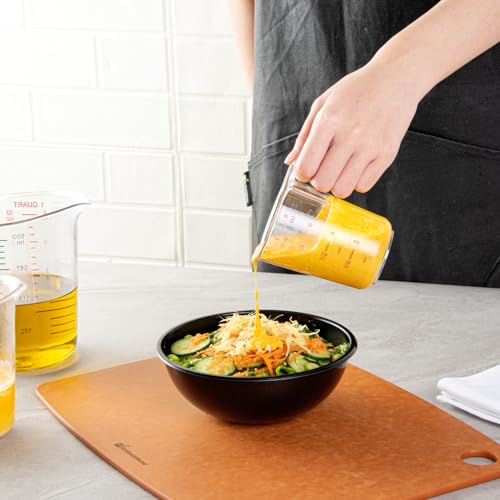 Restaurantware Clear Plastic Cup Measuring Cup, 3.8 x 3 x 3.8 In - size: 3.75" × 3.00" × 3.75"