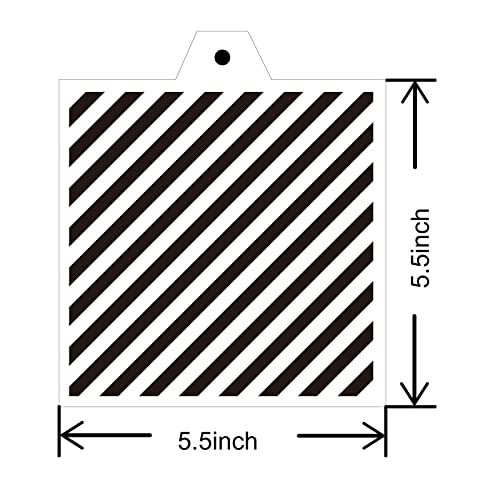 16 Pcs 5.5x5.5in Cookie Stencil DIY Royal Icing Baking Stencils for Royal Icing Cookies, Airbrush Cookies; Sugar Cookie Stencils,Craft Painting, Stencil Genie Stencils (Essential) - style: Essential
