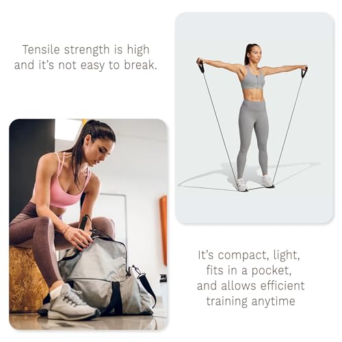 Resistance Bands Workout Exercise Tube Resistance Bands with Handles
