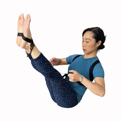 TYE4X™, Pilates Wearable Resistance and Assistance Total Body Exercise, Core Strengthening, Portable Home Gym, Pilates, Yoga, Barre, Posture, Stretching - size: Small