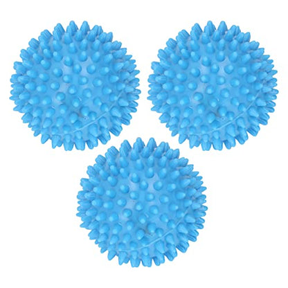ViaGasaFamido 3Pcs Hard Massage Balls Spiked Massager Roller Orb Plastic Muscle Massage Balls for Trigger Point Movements in Neck Back Shoulders Waist Foot Exercise Yoga