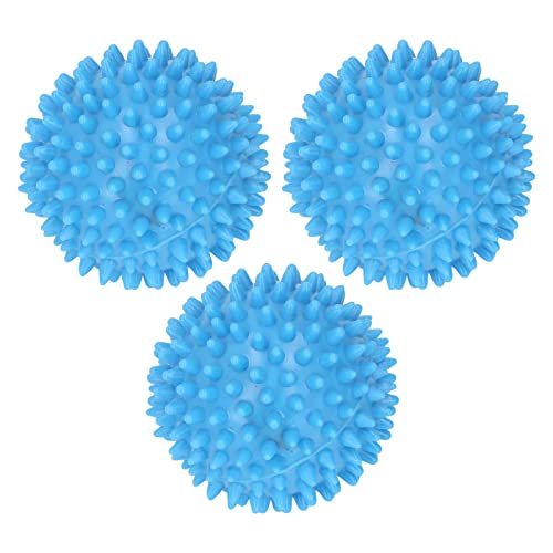 ViaGasaFamido 3Pcs Hard Massage Balls Spiked Massager Roller Orb Plastic Muscle Massage Balls for Trigger Point Movements in Neck Back Shoulders Waist Foot Exercise Yoga