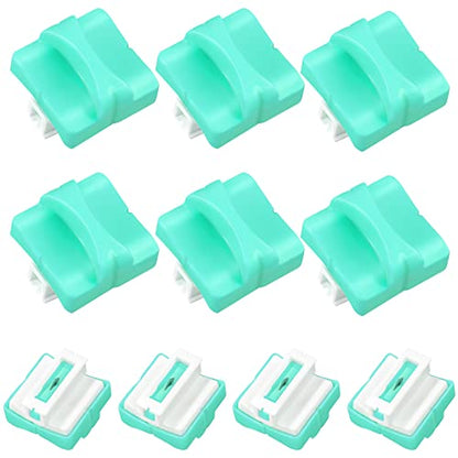 Mudder 10 Pcs Paper Cutter Replacement Blades for A4,Mint Green | Cutting Replacement Blades, Refill for A4 Black and White Paper Trimmer, For Office school - color: Mint Green