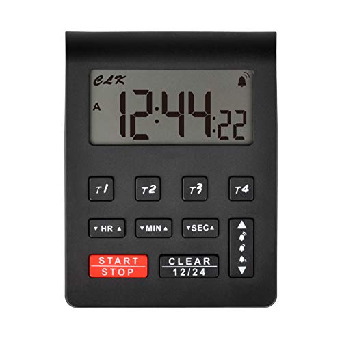 (Black) Runleader RL-HM205 Digital Countdown/Count-up Timer