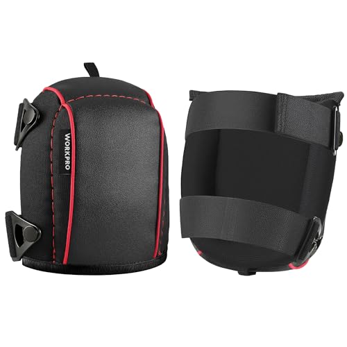 WORKPRO Garden Knee Pads For Unisex Adult - color: Red