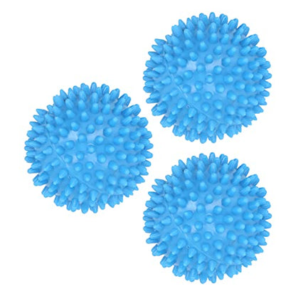 ViaGasaFamido 3Pcs Hard Massage Balls Spiked Massager Roller Orb Plastic Muscle Massage Balls for Trigger Point Movements in Neck Back Shoulders Waist Foot Exercise Yoga