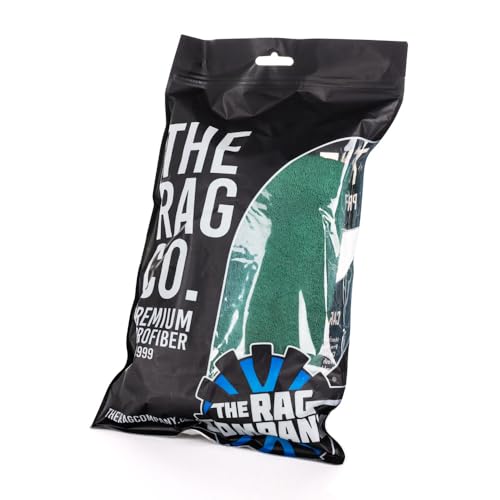 The Rag Company - Sport & Workout Towel - Gym, Exercise, Fitness, Spa, Ultra Soft, Super Absorbent, Fast Drying Premium Microfiber, 320gsm, 16in x 27in, Dark Green (3-Pack) - color: Dark Green