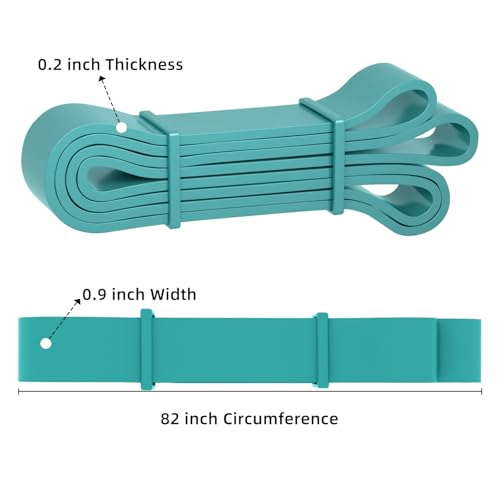 Resistance Bands, Pull Up Bands, Pull Up Assist Band Exercise Bands for Men & Women Working Out, Body Stretching, Physical Therapy, Muscle Training - color: Green