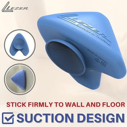 LEZER Large Trigger Massage Point, Manual Massage Ball, Hip Hook, Muscle Knot Release Tool, Deep Tissue Relief, Hip Flexor Iliacus Back Psoas Hand Foot Myofascial Physical Therapy, 3.5 inｘ3 in, Blue - style: 05 - Large Trigger Blue