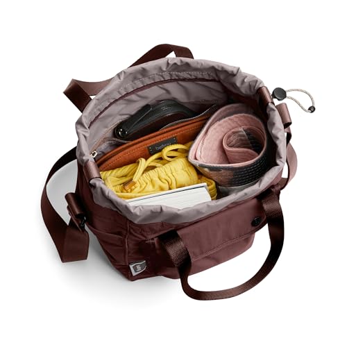 Bellroy Cinch Bucket Bag 9L, Lightweight Crossbody Bag - Burgundy - color: Burgundy