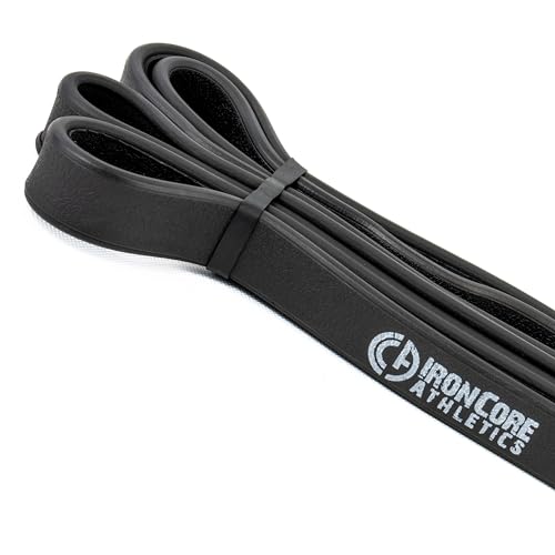 Premium Exercise Bands - Ultra Durable, Non-Slip, Comfort-Edge Resistance - Tested Over 30K Pulls - Three - color: Black 30-50lb - 5 Pack